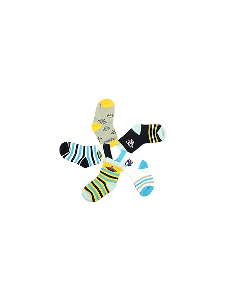 BABY BOYS SOCKS PACK OF 5 PAIRS-2