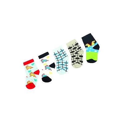 SOX 23 BABY BOYS SOCKS PACK OF 5 PAIRS