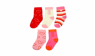 BABY GIRLS SOCKS PACK OF 5 PAIRS