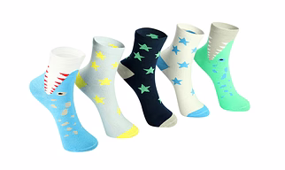 KIDS BOYS SOCKS PACK OF 5 PAIRS
