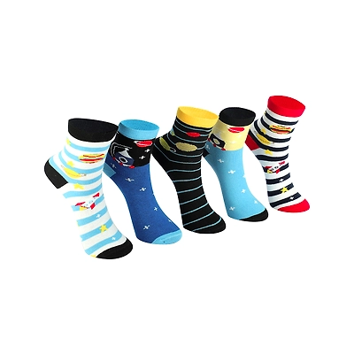 SOX 23 KIDS BOYS SOCKS PACK OF 5 PAIRS