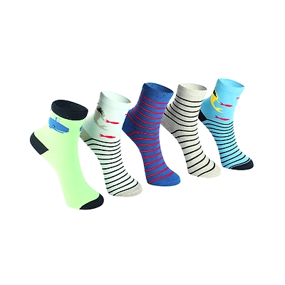 SOX 23 KIDS BOYS SOCKS PACK OF 5 PAIRS
