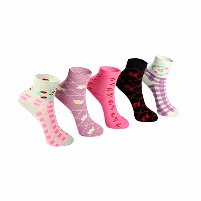 sox 23 kids girls socks pack of 5 pairs