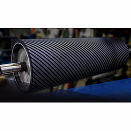 manna group pulley rubber lagging