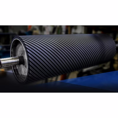 manna group pulley rubber lagging