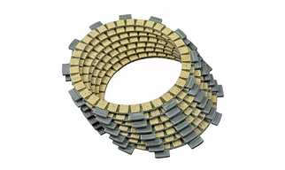 CLUTCH PLATE KIT FOR YAMAHA FZ16 (OEM:54BE632100)