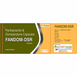 pantoprazole 40 mg + domperidone 30 mg sr caps