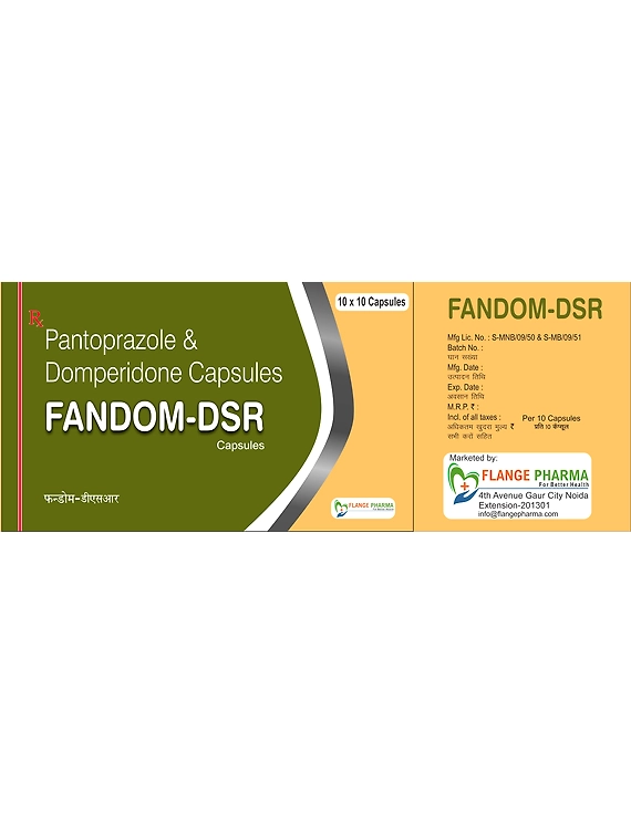Pantoprazole 40 mg + Domperidone 30 mg SR caps-12562044