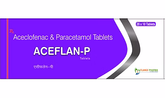 Aceclofenac 100 mg Paracetamol 125 mg Tab