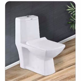 crystal one piece toilet