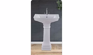 VICTORIA WASH BASIN WITH PEDESTAL