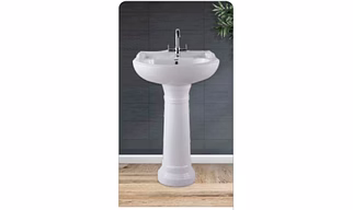 STARGOLD WASH BASIN WITH PEDESTAL