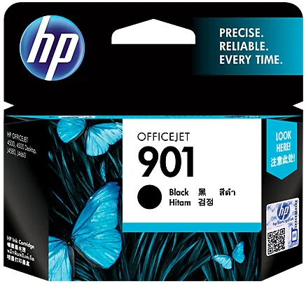 CC653AA HP 901 Black Original Ink Cartridge-CC653AA