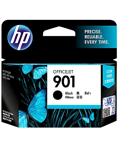 CC653AA HP 901 Black Original Ink Cartridge-CC653AA