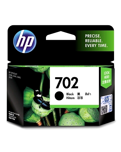 CC660AA HP 702 Black Original Ink Cartridge-CC660AA