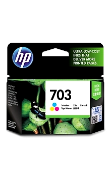 CD888AA HP 703 Tri color Original Ink Advantage Cartridge