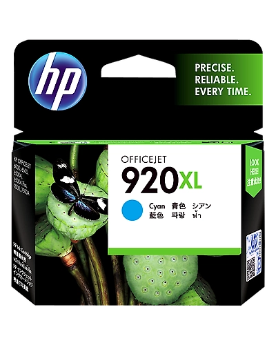 CD972AA HP 920XL High Yield Cyan Original Ink Cartridge-CD972AA