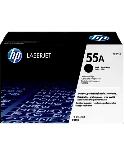 CE255A HP 55A Black Original LaserJet Toner Cartridge-CE255A