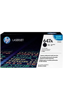 CE260A HP 647A Black Original LaserJet Toner Cartridge