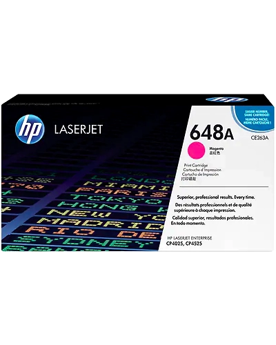 CE263A HP 648A Magenta Original LaserJet Toner Cartridge-CE263A