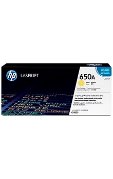 CE272A HP 650A Yellow Original LaserJet Toner Cartridge