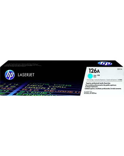 CE311A HP 126A Cyan Original LaserJet Toner Cartridge-CE311A