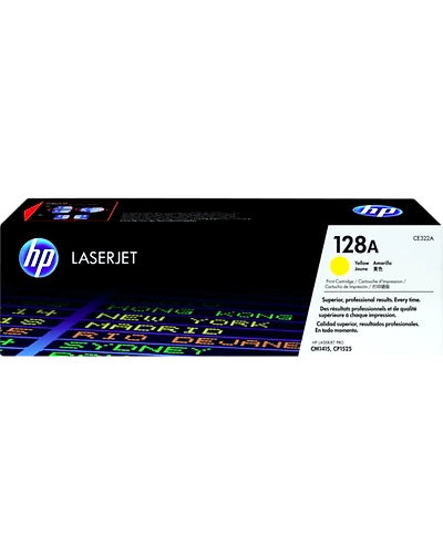 CE322A HP 128A Yellow Original LaserJet Toner Cartridge-CE322A