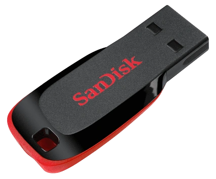 64GB Sandisk Cruzer Blade USB Flash Drive (SDCZ50-064G-A46)-SDCZ50-064G-A46