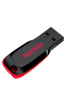 64GB Sandisk Cruzer Blade USB Flash Drive (SDCZ50-064G-A46)