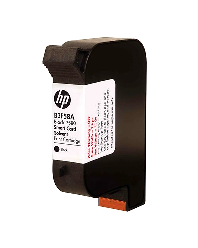 HP B3F58A - 2580 Solvent Black Ink Cartridge-B3F58A