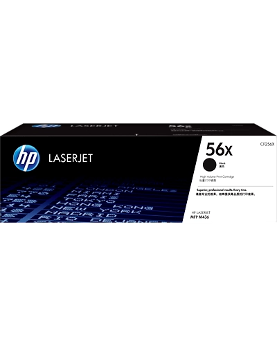 CF256X - HP 56X High Yield Large Black Original LaserJet Toner Cartridge-CF256X