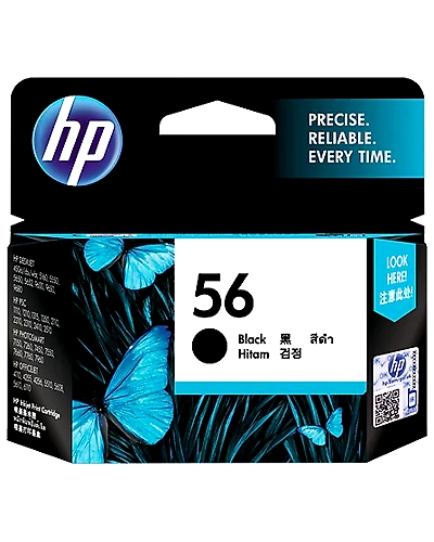 C6656AA HP 56 Black Original Ink Cartridge-C6656AA