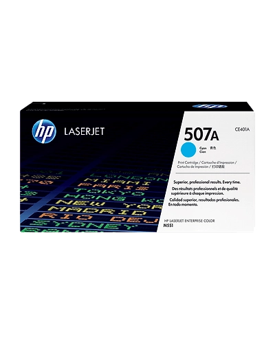 CE401A HP 507A Cyan Original LaserJet Toner Cartridge-CE401A