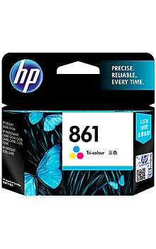 CB337ZZ HP 861 Tri-color Original Ink Cartridge