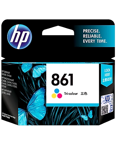CB337ZZ HP 861 Tri-color Original Ink Cartridge-CB337ZZ