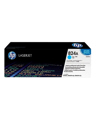 CB381A - HP 824A Cyan Original LaserJet Toner Cartridge-CB381A