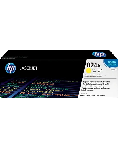 CB382A - HP 824A Yellow Original LaserJet Toner Cartridge-CB382A