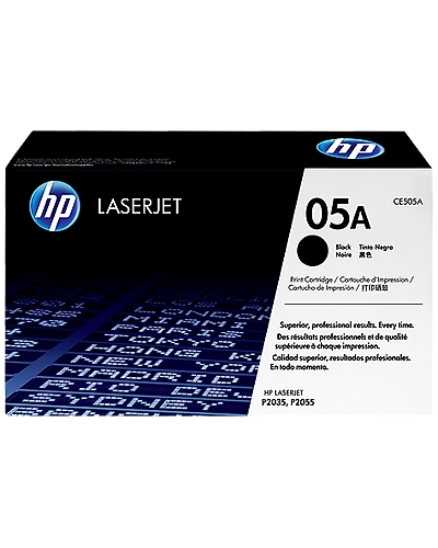 CE505A HP 05A Black Original LaserJet Toner Cartridge-CE505A