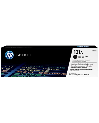 CF210A HP 131A Black Original LaserJet Toner Cartridge-CF210A
