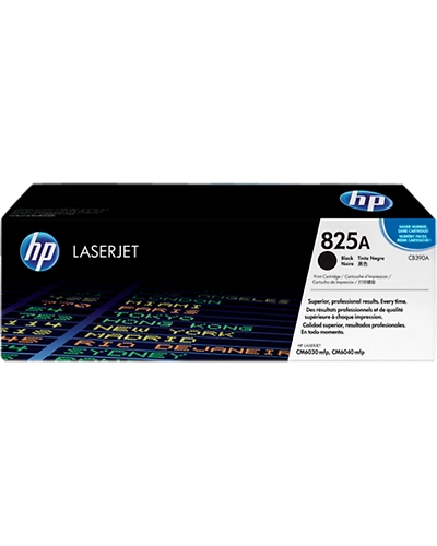 CB390A - HP 825A Black Original LaserJet Toner Cartridge-CB390A