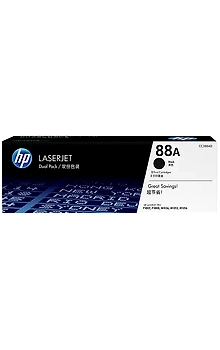 CC388AD - HP 88A 2-pack (Dual Pack) Black Original LaserJet Toner Cartridge