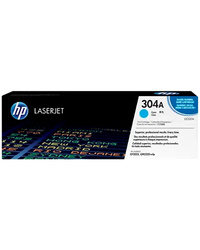 CC531A - HP 304A Cyan Original LaserJet Toner Cartridge-CC531A