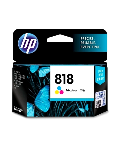 CC643ZZ HP 818 Tri-Colour Original Ink Cartridge-CC643ZZ