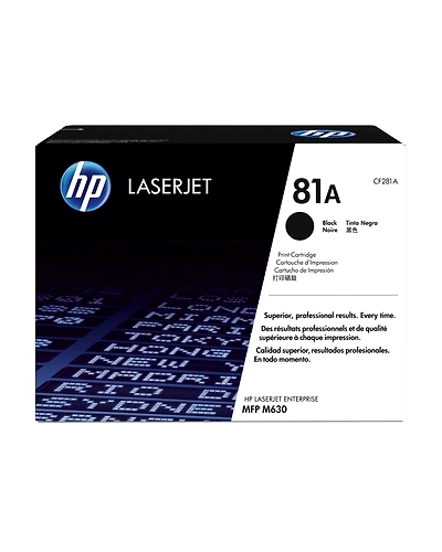 CF281A HP 81A Black Original LaserJet Toner Cartridge-CF281A