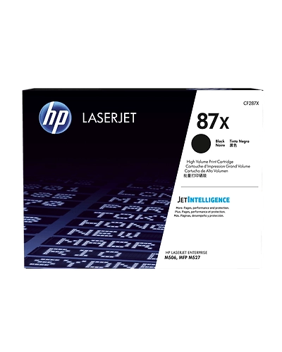 CF287X HP 87X High Yield Black Original LaserJet Toner Cartridge-CF287X