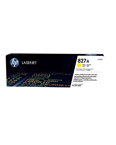 CF302A HP 827A Yellow Original LaserJet Toner Cartridge-CF302A