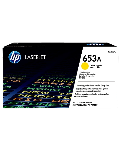 CF322A HP 653A Yellow Original LaserJet Toner Cartridge-CF322A