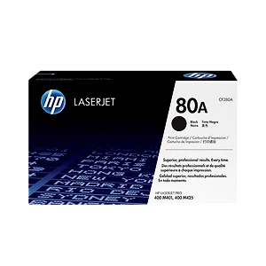 CF280A HP 80A Black Original LaserJet Toner Cartridge