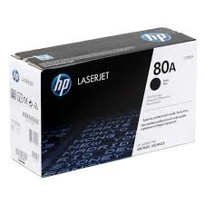 CF280A HP 80A Black Original LaserJet Toner Cartridge-1