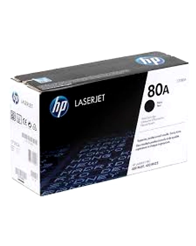 CF280A HP 80A Black Original LaserJet Toner Cartridge-1